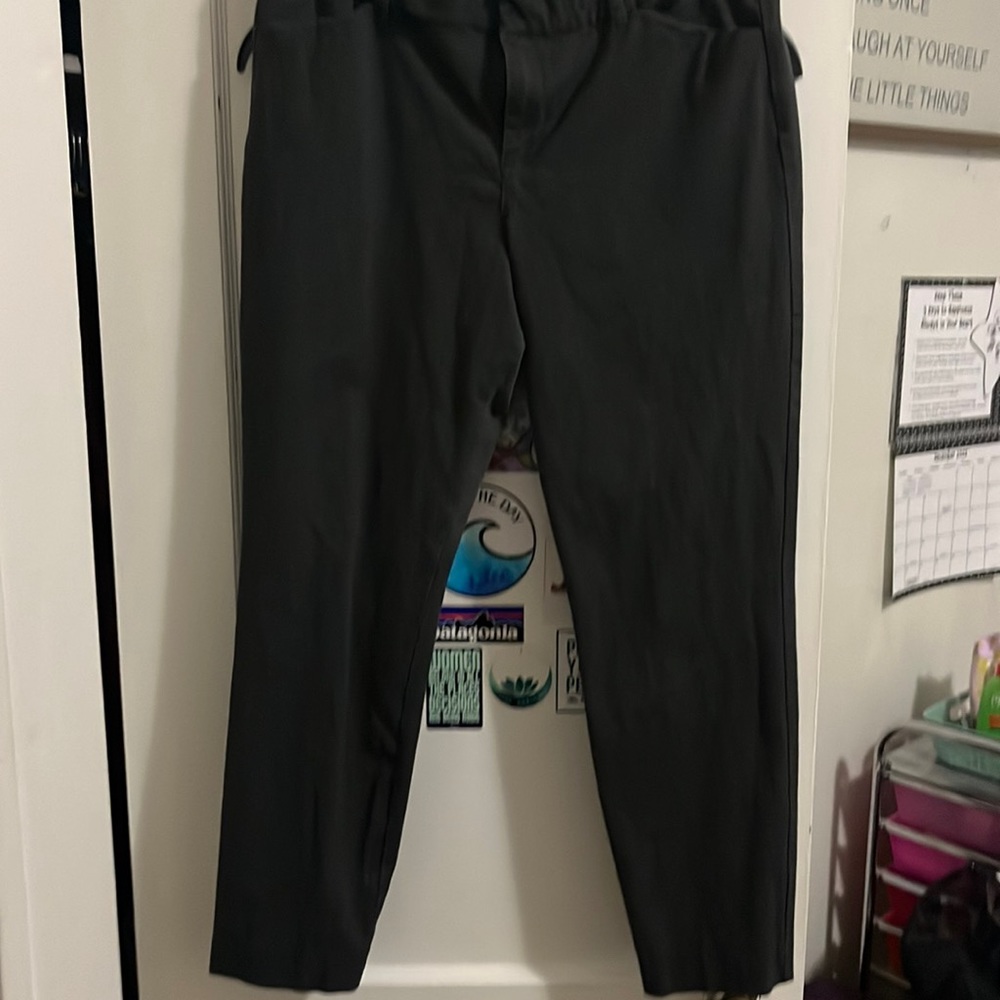 Gray pixie pants